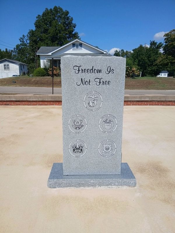 Adamsville War Memorial Park Marker. Click for full size. Adamsville War Memorial Park Marker image. Click for full size.