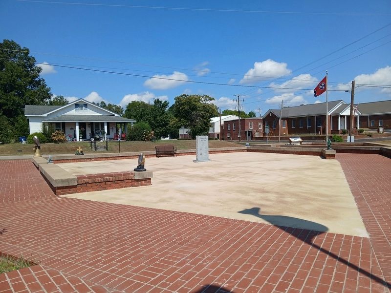 Adamsville War Memorial Park Marker. Click for full size. Adamsville War Memorial Park Marker image. Click for full size.