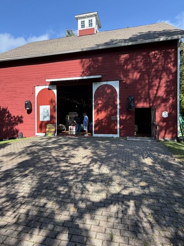 Buhrmaster Barn and Markers. Click for full size. Buhrmaster Barn and Markers image. Click for full size.