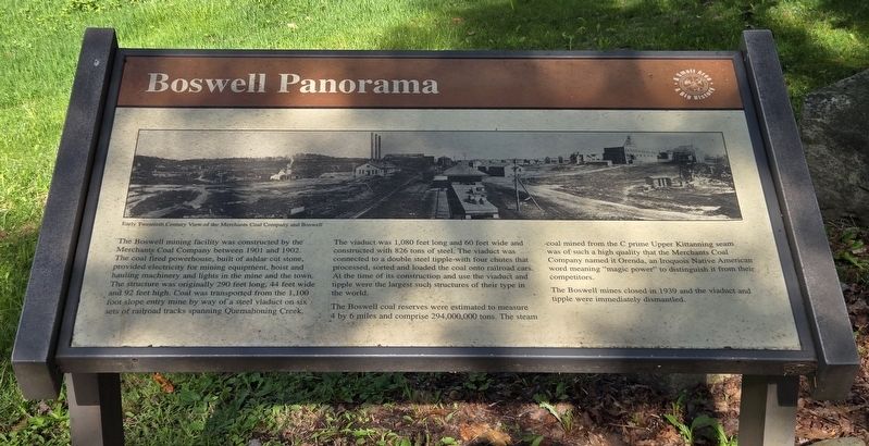 Boswell Panorama Marker image. Click for full size.