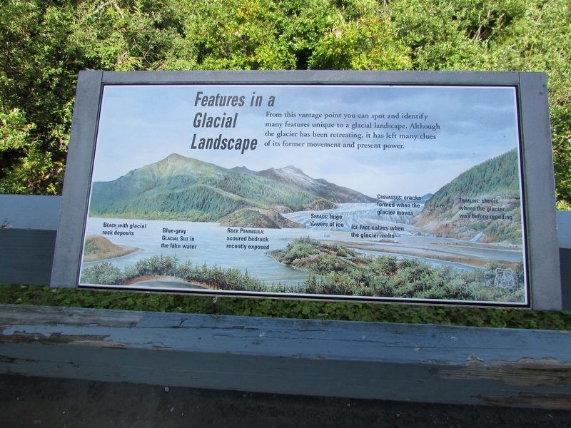 Features in a Glacial Landscape Marker image. Click for full size.