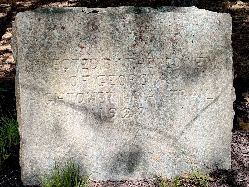Hightower Indian Trail Marker. Click for full size. Hightower Indian Trail Marker image. Click for full size.