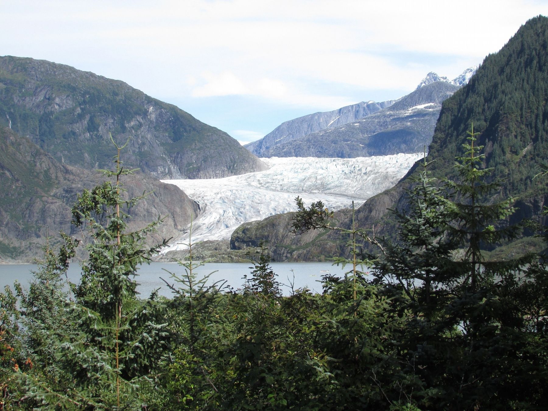 Glacial Landscape at Mendenhall Valley image. Click for full size.
