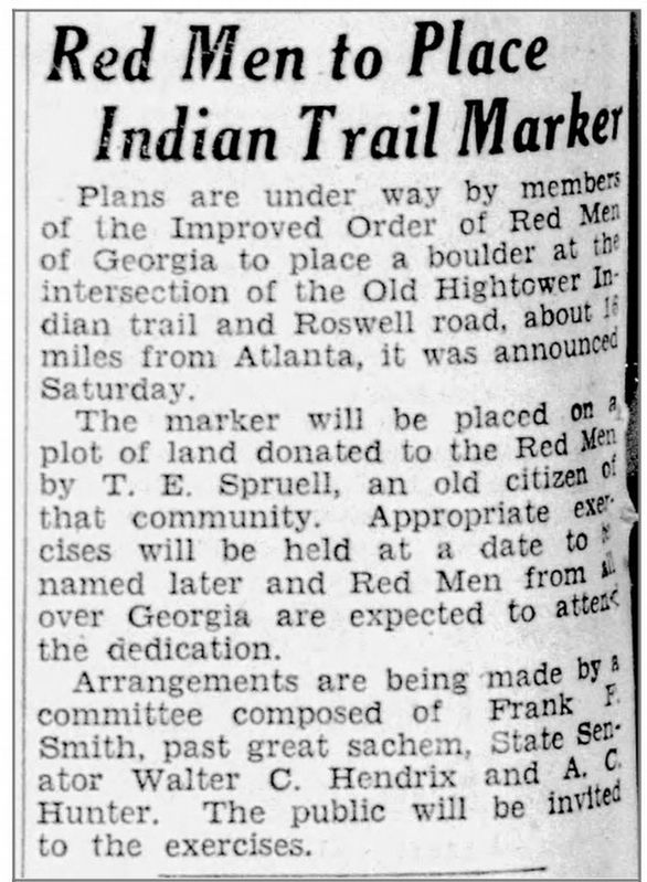 news clipping, Atlanta Journal, Sunday, August 12, 1928. Click for full size. news clipping, Atlanta Journal, Sunday, August 12, 1928 image. Click for full size.