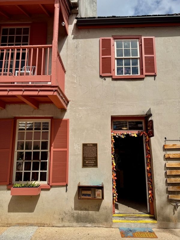 Benét House Marker. Click for full size. Benét House Marker image. Click for full size.
