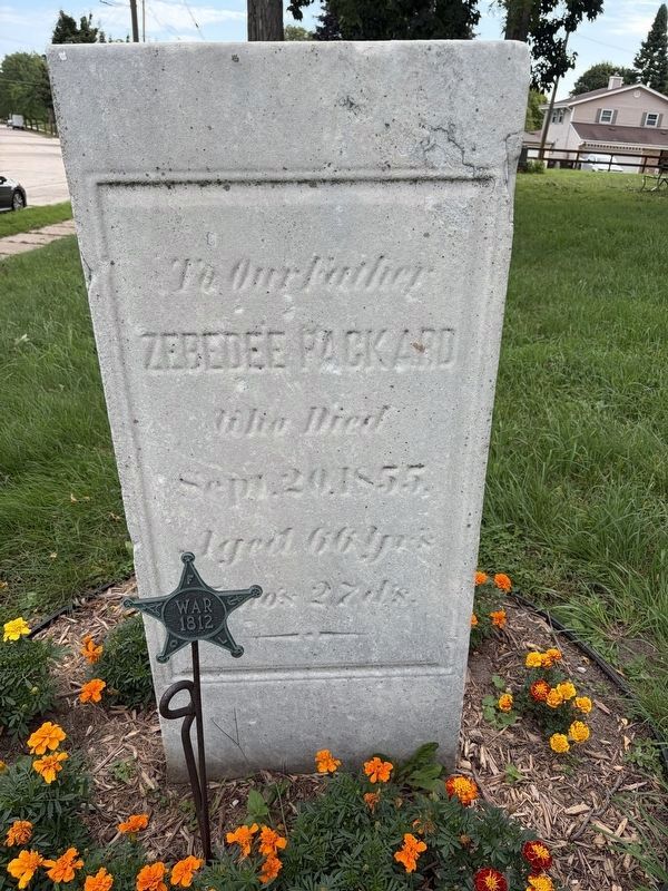 Lake Protestant Cemetery Marker. Click for full size. Lake Protestant Cemetery Marker image. Click for full size.