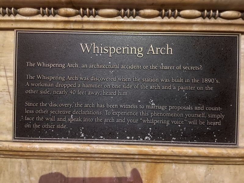 Union Station Marker. Click for full size. Union Station Marker image. Click for full size.