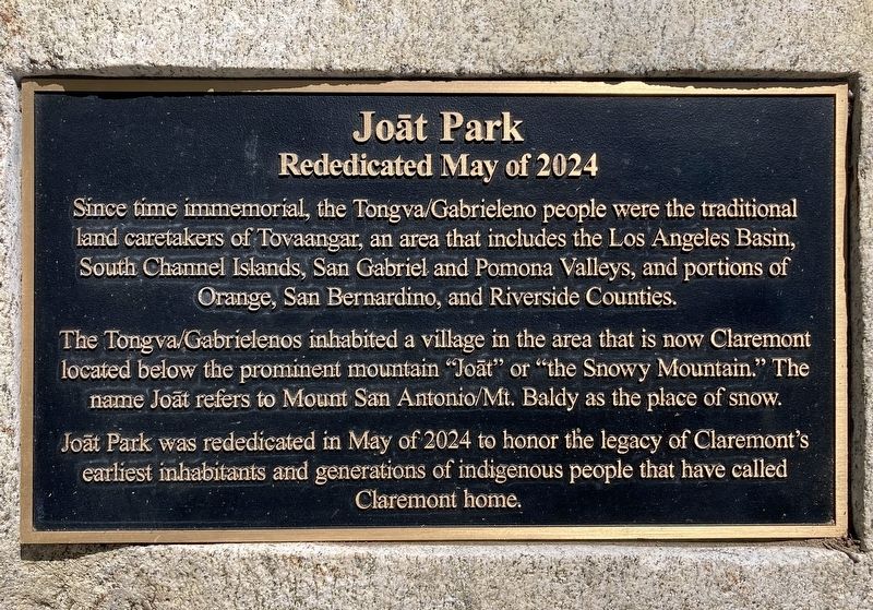 Joāt Park Marker. Click for full size. Joāt Park Marker image. Click for full size.