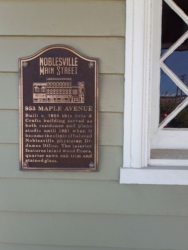 953 Maple Avenue Marker. Click for full size. 953 Maple Avenue Marker image. Click for full size.