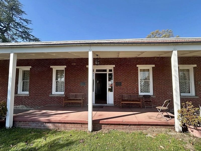 John Rains House and Marker. Click for full size. John Rains House and Marker image. Click for full size.