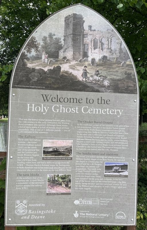 Welcome to the Holy Ghost Cemetery Marker image. Click for full size.