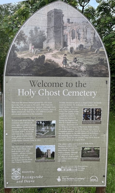Welcome to the Holy Ghost Cemetery Marker. Click for full size. Welcome to the Holy Ghost Cemetery Marker image. Click for full size.