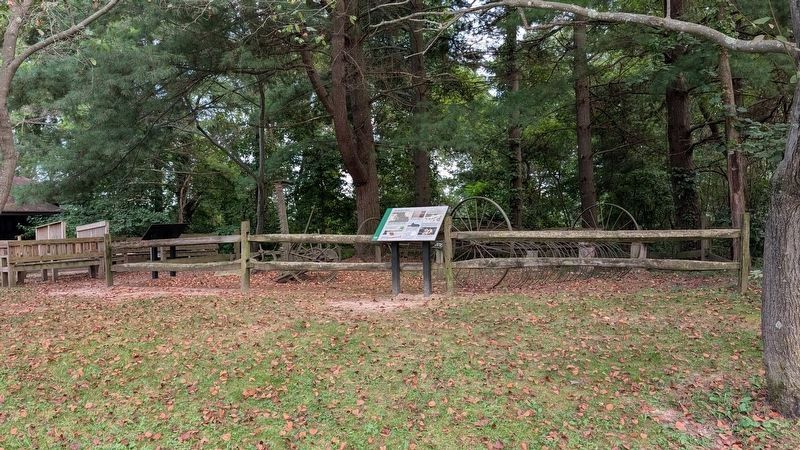 The Naragon Barn Marker in context. Click for full size. The Naragon Barn Marker in context image. Click for full size.