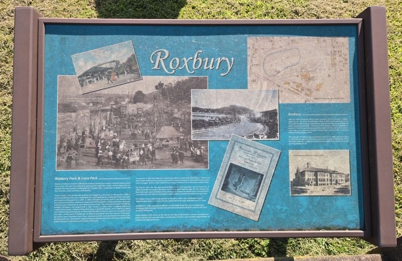 Roxbury Marker. Click for full size. Roxbury Marker image. Click for full size.