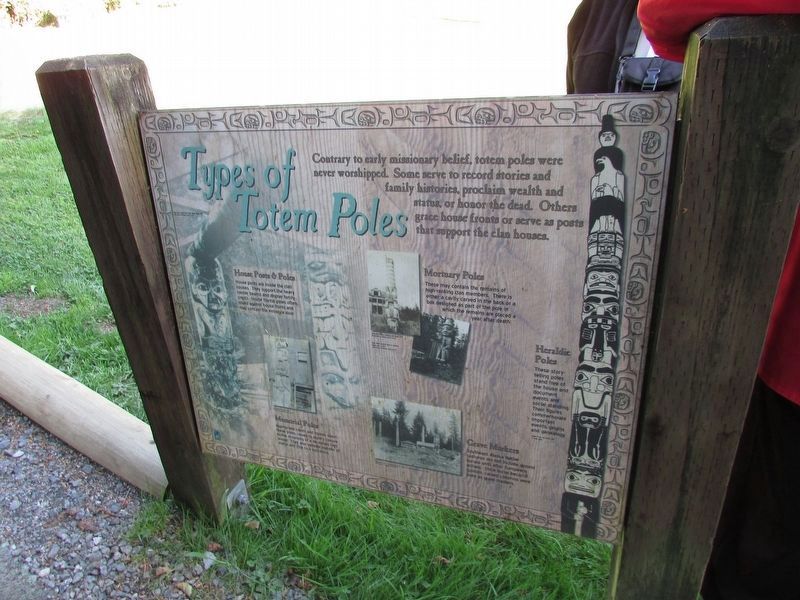 Types of Totem Poles Marker. Click for full size. Types of Totem Poles Marker image. Click for full size.