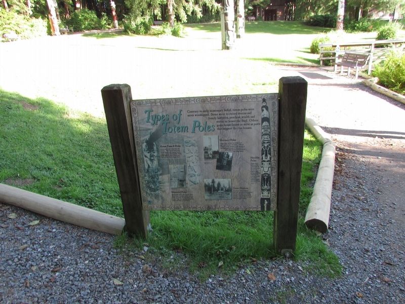 Types of Totem Poles Marker. Click for full size. Types of Totem Poles Marker image. Click for full size.