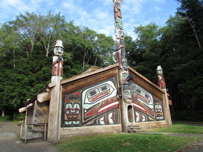 Native Clan House. Click for full size. Native Clan House image. Click for full size.