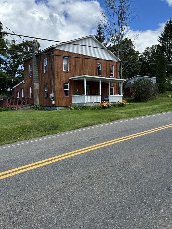 Scott Methodist Church Marker - House catty corner from the marker.. Click for full size. Scott Methodist Church Marker - House catty corner from the marker. image. Click for full size.