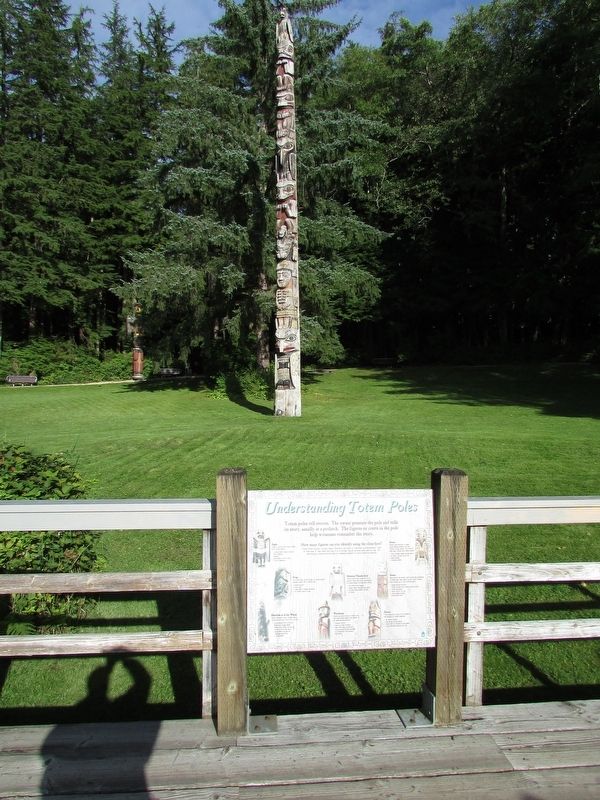 Understanding Totem Poles Marker. Click for full size. Understanding Totem Poles Marker image. Click for full size.