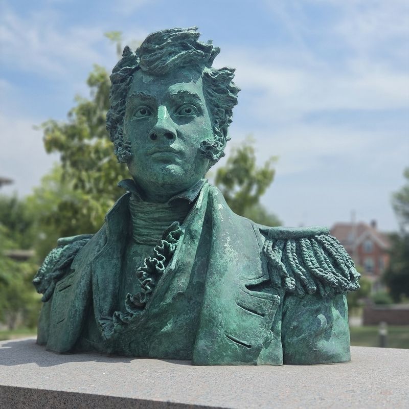 Commodore Oliver Hazard Perry bust. Click for full size. Commodore Oliver Hazard Perry bust image. Click for full size.