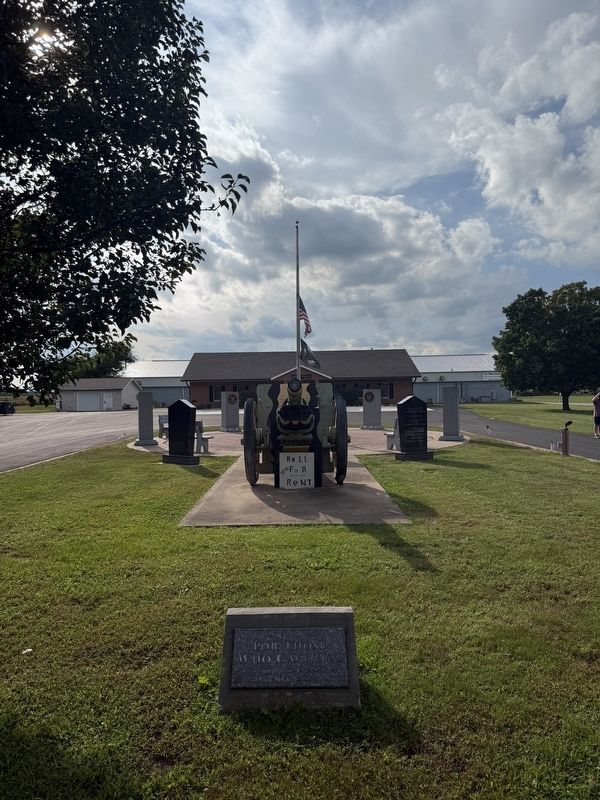 For Those Who Gave All Surroundings. Click for full size. For Those Who Gave All Surroundings image. Click for full size.