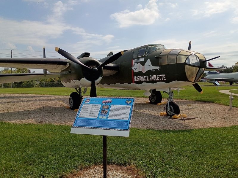 North American Aviation B-25J Marker. Click for full size. North American Aviation B-25J Marker image. Click for full size.