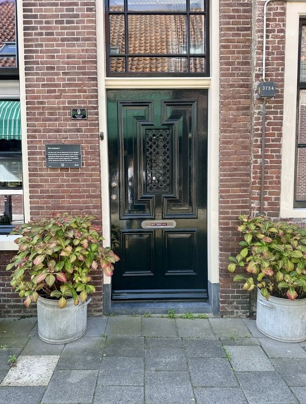 Sint Jansstraat 9 Marker - wide view image. Click for full size.