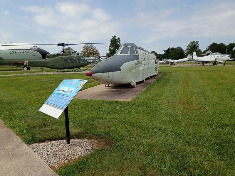 Convair B-58 Rocket Sled and Marker. Click for full size. Convair B-58 Rocket Sled and Marker image. Click for full size.