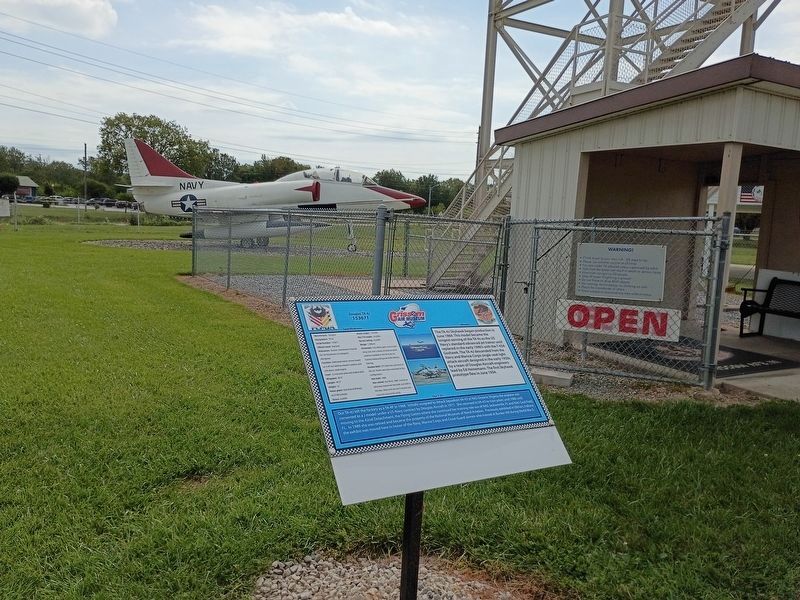 Douglas TA-4J and Marker. Click for full size. Douglas TA-4J and Marker image. Click for full size.