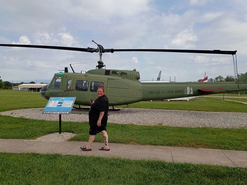 Bell Aircraft UH-1H-BF and Marker. Click for full size. Bell Aircraft UH-1H-BF and Marker image. Click for full size.