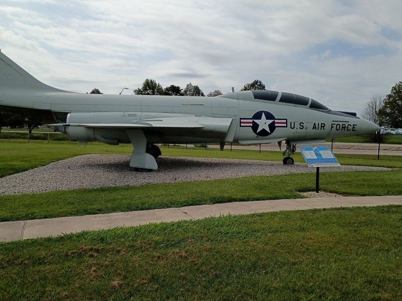McDonnell Aircraft F-101B Marker. Click for full size. McDonnell Aircraft F-101B Marker image. Click for full size.