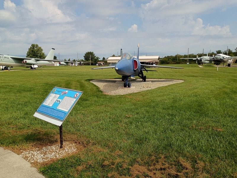 Grumman Aircraft F-11A Marker. Click for full size. Grumman Aircraft F-11A Marker image. Click for full size.