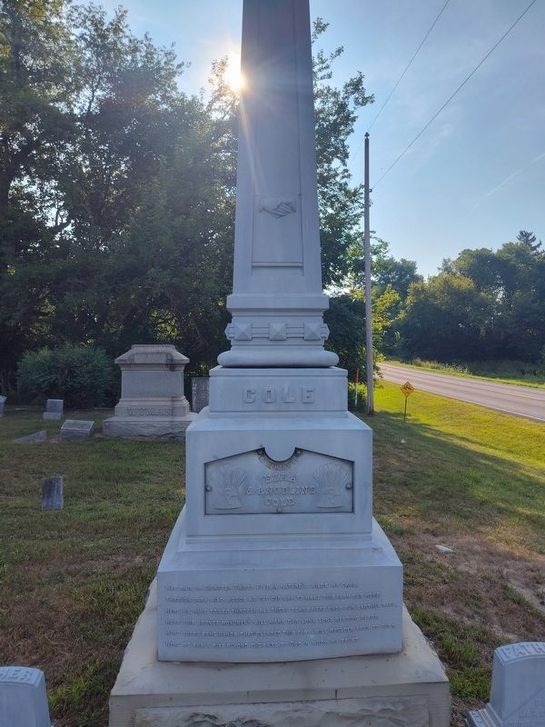 Cole Marker. Click for full size. Cole Marker image. Click for full size.