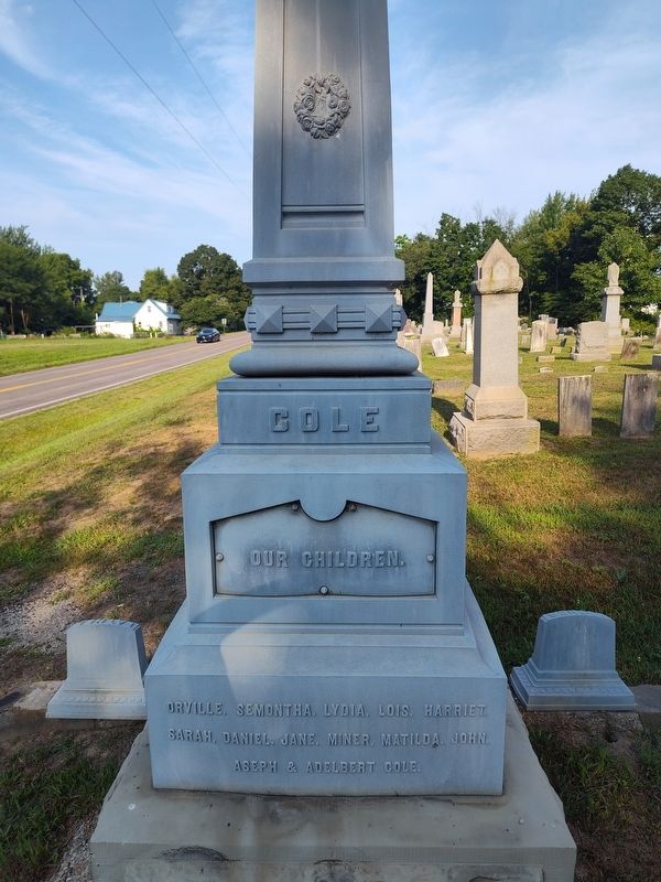 Cole Marker. Click for full size. Cole Marker image. Click for full size.