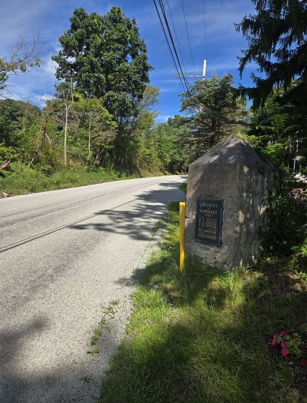 County of Somerset / County of Cambria Marker. Click for full size. County of Somerset / County of Cambria Marker image. Click for full size.