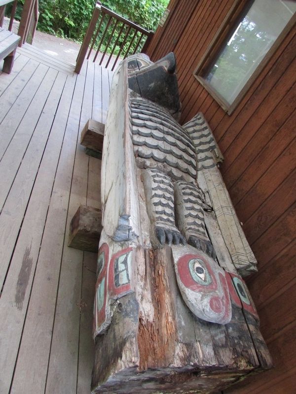 Totem Pole Work in Progress. Click for full size. Totem Pole Work in Progress image. Click for full size.