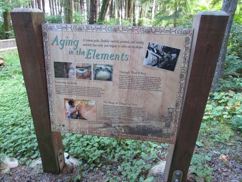 Aging in the Elements Marker. Click for full size. Aging in the Elements Marker image. Click for full size.