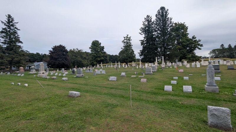 Shepard Settlement Cemetery Marker. Click for full size. Shepard Settlement Cemetery Marker image. Click for full size.