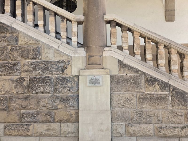 Bezirksrathaus / District Town Hall Marker. Click for full size. Bezirksrathaus / District Town Hall Marker image. Click for full size.