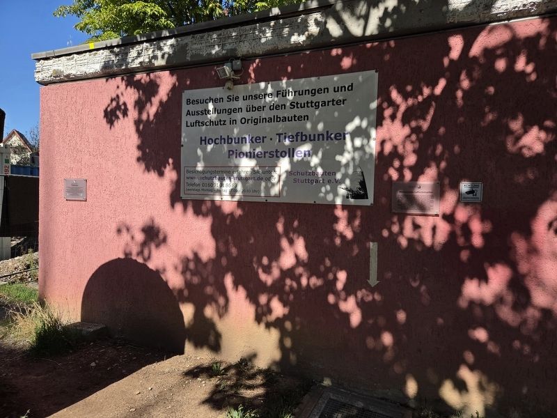 Mannesmann Luftschutzgitter / Mannesmann Air-Raid Shelter Grating Marker (Right Side). Click for full size. Mannesmann Luftschutzgitter / Mannesmann Air-Raid Shelter Grating Marker (Right Side) image. Click for full size.