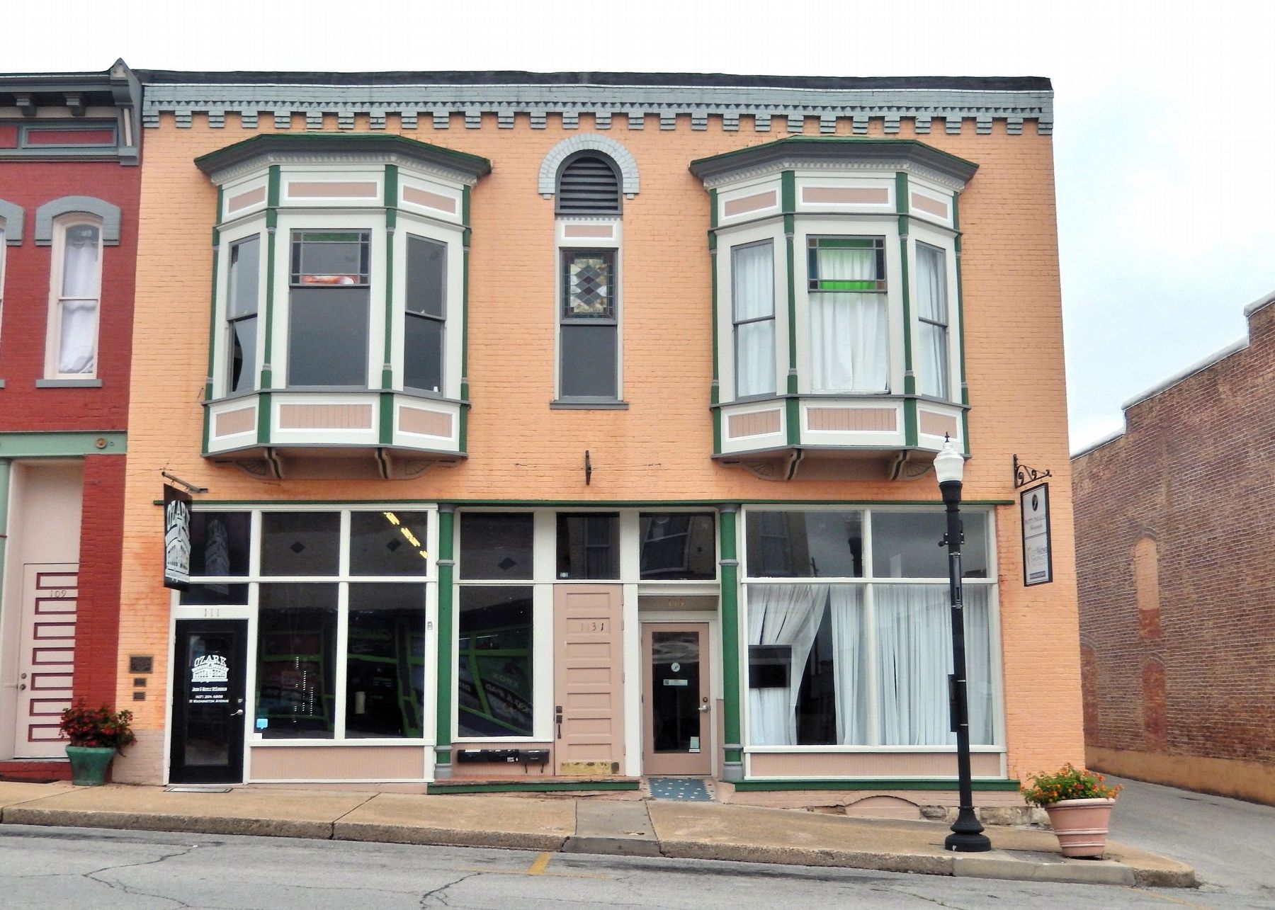 W. J. and Ed Smith Building (<i>east/front elevation</i>). Click for full size. W. J. and Ed Smith Building (<i>east/front elevation</i>) image. Click for full size.