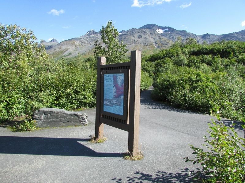 Worthington Glacier Through Time Marker. Click for full size. Worthington Glacier Through Time Marker image. Click for full size.