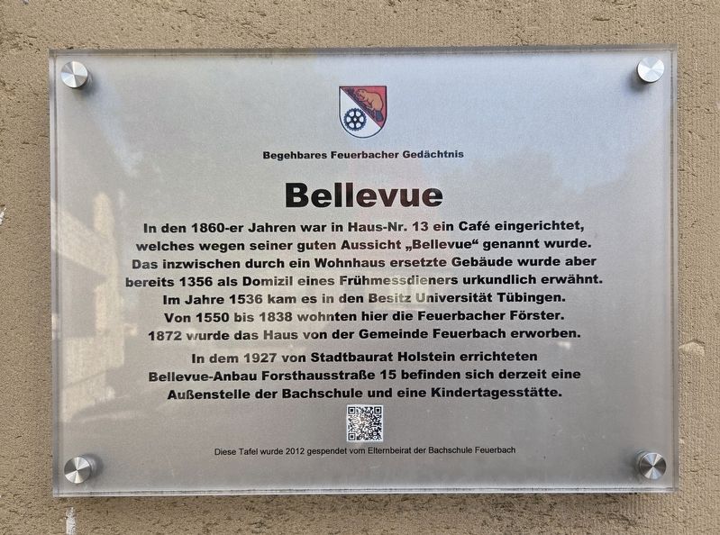 Bellevue Marker. Click for full size. Bellevue Marker image. Click for full size.