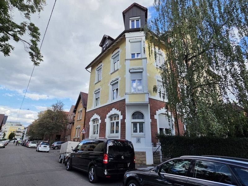 Wohnhaus Otto und Maria Herrmann / Residence of Otto and Maria Herrmann and Marker. Click for full size. Wohnhaus Otto und Maria Herrmann / Residence of Otto and Maria Herrmann and Marker image. Click for full size.