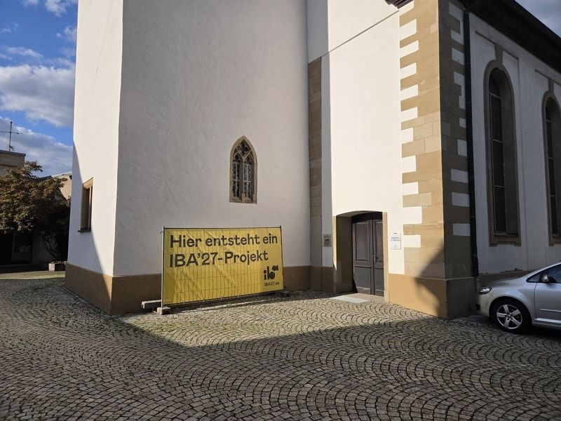 Stadtkirche St. Mauritius / St. Mauritius Town Church Marker. Click for full size. Stadtkirche St. Mauritius / St. Mauritius Town Church Marker image. Click for full size.