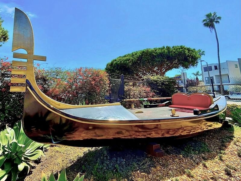 Venice-of-America Gondola. Click for full size. Venice-of-America Gondola image. Click for full size.