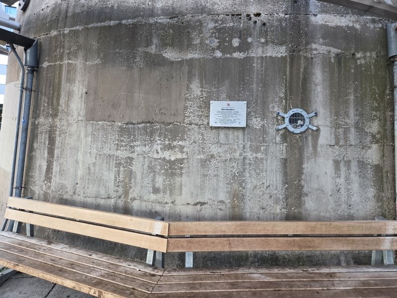 Hochbunker / Above-Ground Air-Raid Bunker Marker. Click for full size. Hochbunker / Above-Ground Air-Raid Bunker Marker image. Click for full size.