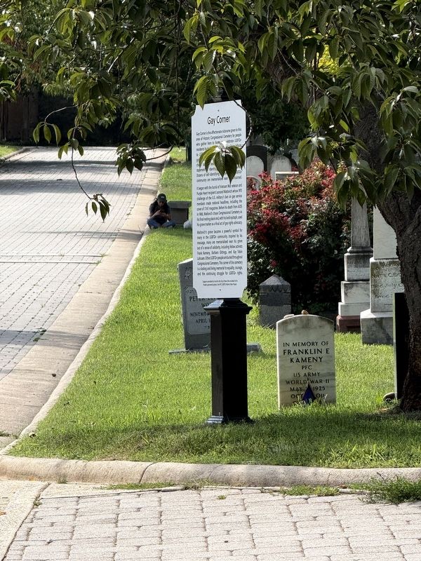 Gay Corner Marker image. Click for full size.