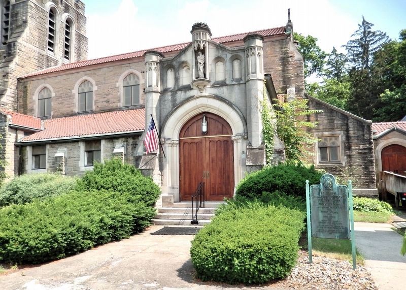 St. Paul's Episcopal Church and Church Yard Marker. Click for full size. St. Paul's Episcopal Church and Church Yard Marker image. Click for full size.