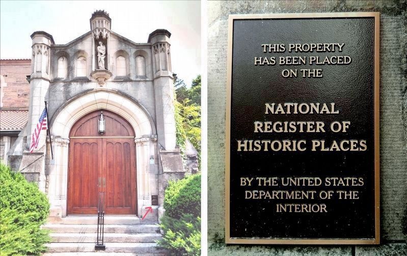 St. Paul's Episcopal Church NRHP Marker. Click for full size. St. Paul's Episcopal Church NRHP Marker image. Click for full size.
